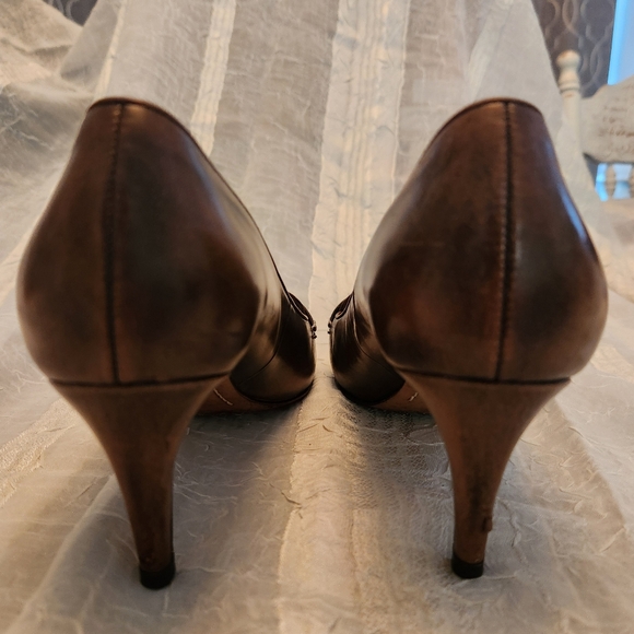 Cole Haan Women's Brown Loafers - Picture 5 of 11